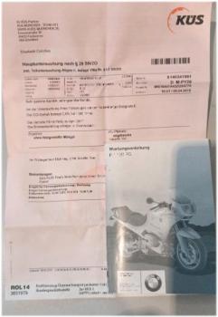 BMW R1150RS R 1150 RS ABS - Hauptrahmen mit Papiere