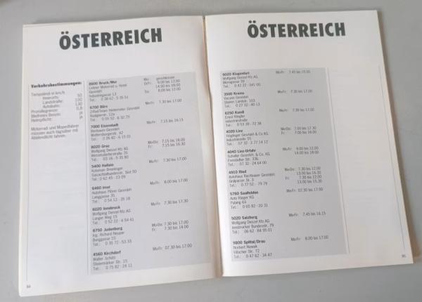 BMW R1100GS - BMW Motorrad Tourenservice '92